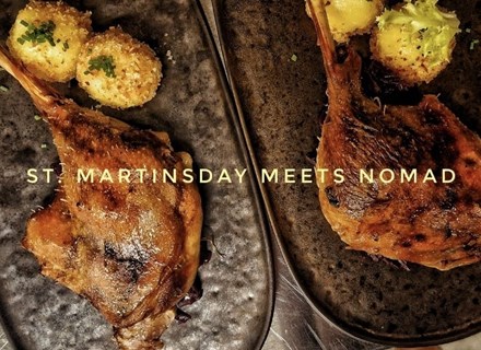 St. Martins Gänsemenü