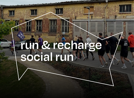 run & recharge // social run