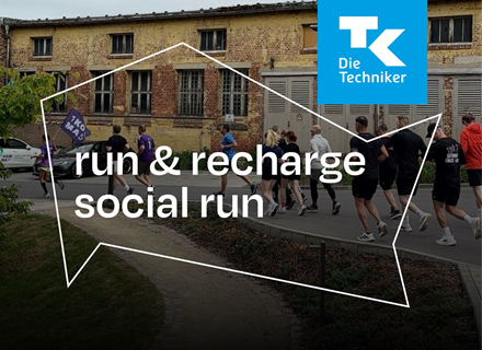 run & recharge // social run